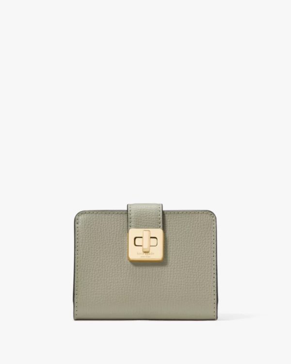 Kate Spade Phoebe Small Card Holder Dusky Pine - Preorder