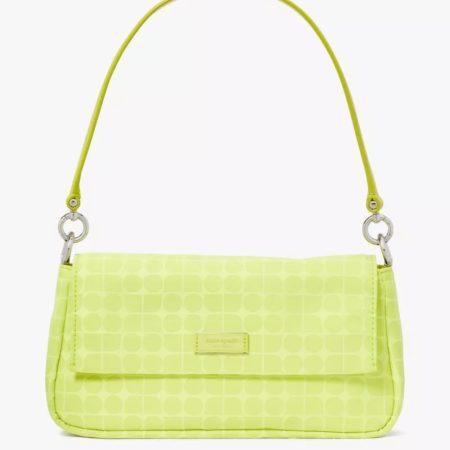 Kate Spade Noel Jacquard Convertible Crossbody Wasabi Multi - Preorder