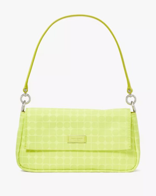 Kate Spade Noel Jacquard Convertible Crossbody Wasabi Multi - Preorder