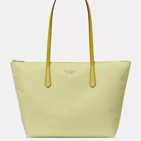 Kate Spade Kitt Nylon Medium Tote Tennis Ball Multi - Preorder