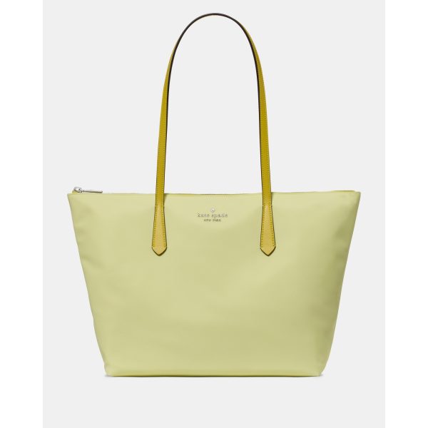 Kate Spade Kitt Nylon Medium Tote in Tennis Ball Multi - Preorder