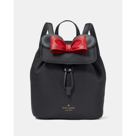 Kate Spade Disney X Kate Spade New York Minnie 3D Flap Backpack in Black Multi - Preorder
