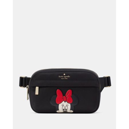 Kate Spade Disney X Kate Spade New York Minnie Belt Bag in Black Multi - Preorder