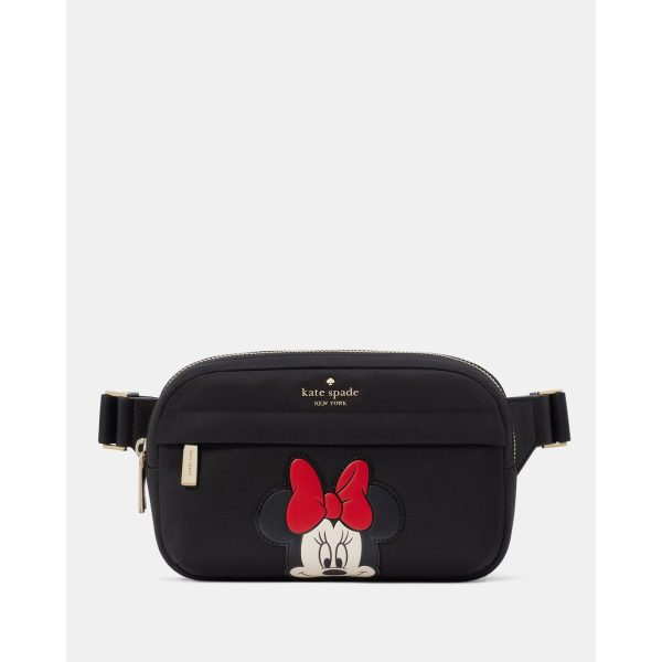 Kate Spade Disney X Kate Spade New York Minnie Belt Bag in Black Multi - Preorder