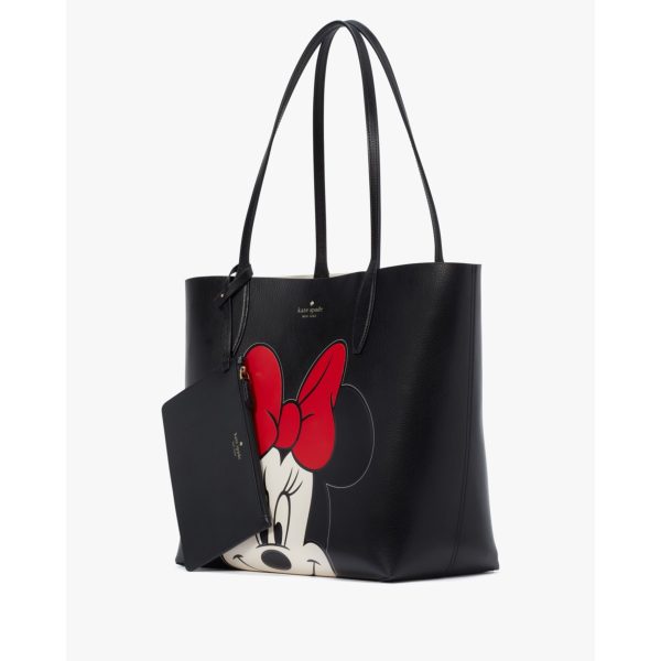 Kate Spade Disney X Kate Spade New York Reversible Minnie Large Tote Black Multi - 3
