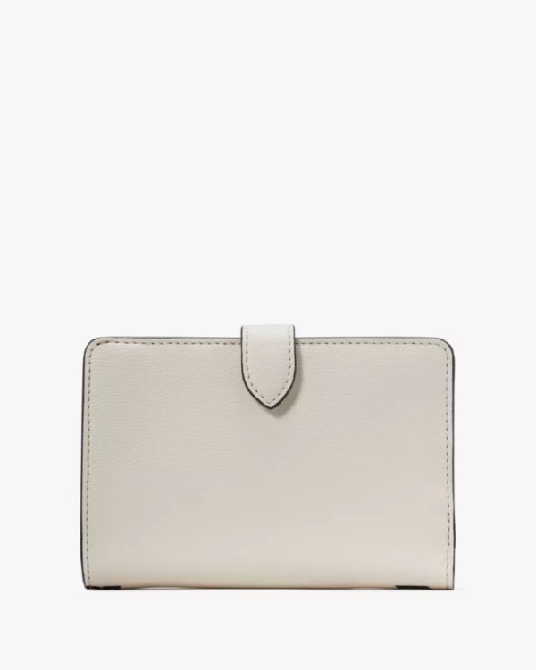 Kate Spade Disney X Kate Spade New York Minnie Medium Compact Bifold Wallet Parchment Multi - Preorder