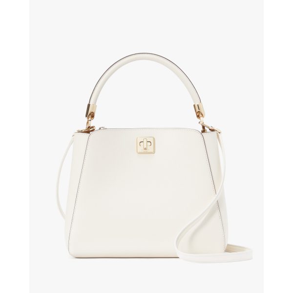 Kate Spade Phoebe Medium Top Handle Satchel in Meringue - Preorder