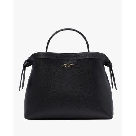 Kate Spade Knott Large Top-handle Bag in Black - Preorder
