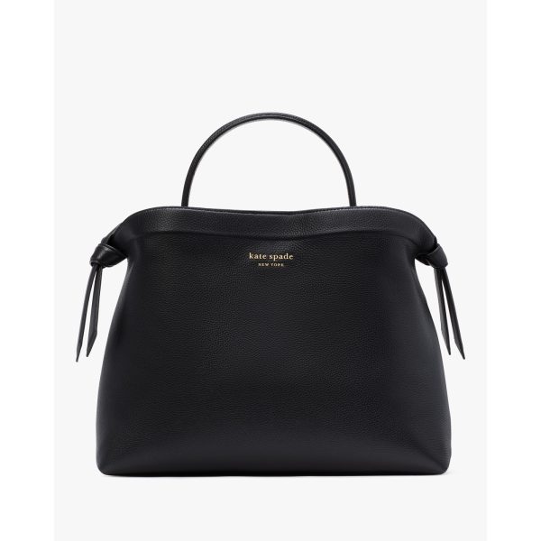 Kate Spade Knott Large Top-handle Bag in Black - Preorder
