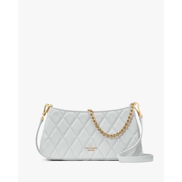 Kate Spade Carey Small Convertible Crossbody in Stone Path - Preorder