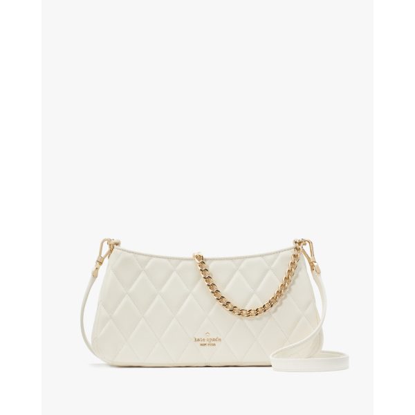 Kate Spade Carey Small Convertible Crossbody in Meringue - Preorder