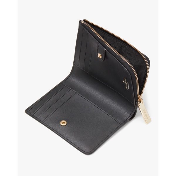 Kate Spade Madison Small L-Zip Wallet Black - 2