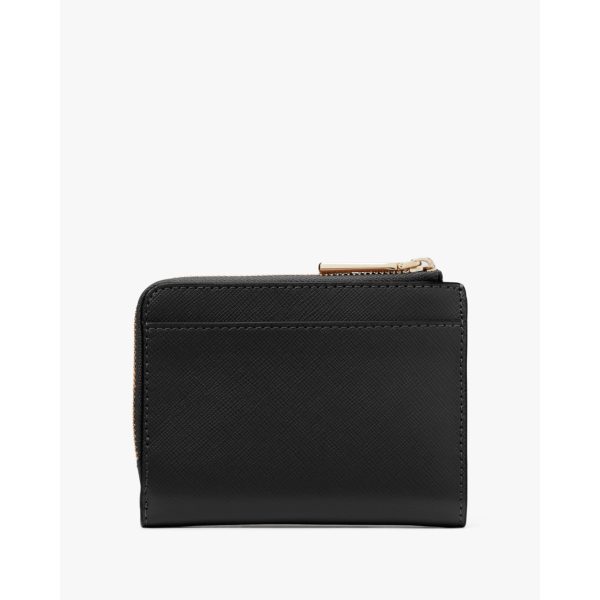 Kate Spade Madison Small L-Zip Wallet Black - 3