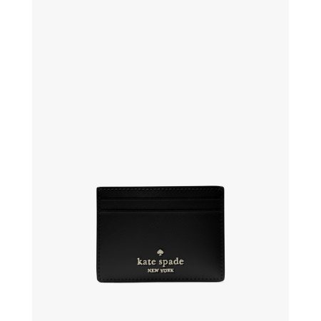 Kate Spade Madison Small Slim Card Holder Black - 1