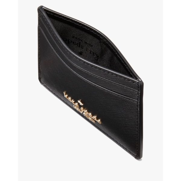 Kate Spade Madison Small Slim Card Holder Black - 2