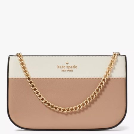 Kate Spade Madison Lilly Pochette Toasted Hazelnut Multi - Preorder