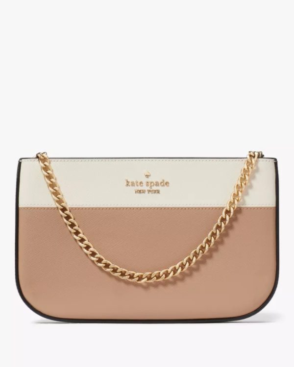 Kate Spade Madison Lilly Pochette Toasted Hazelnut Multi - Preorder