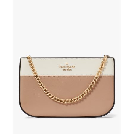 Kate Spade Madison Lilly Pochette in Toasted Hazelnut Multi - Preorder