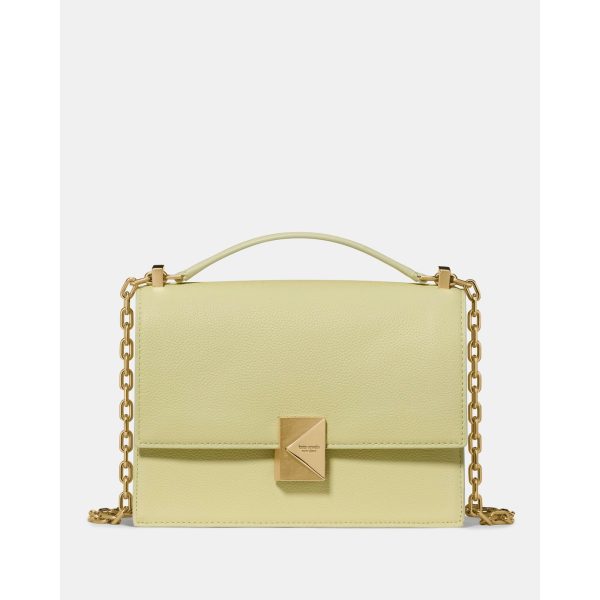 Kate Spade Deco Chain Shoulder Bag in Pale Citron - Preorder