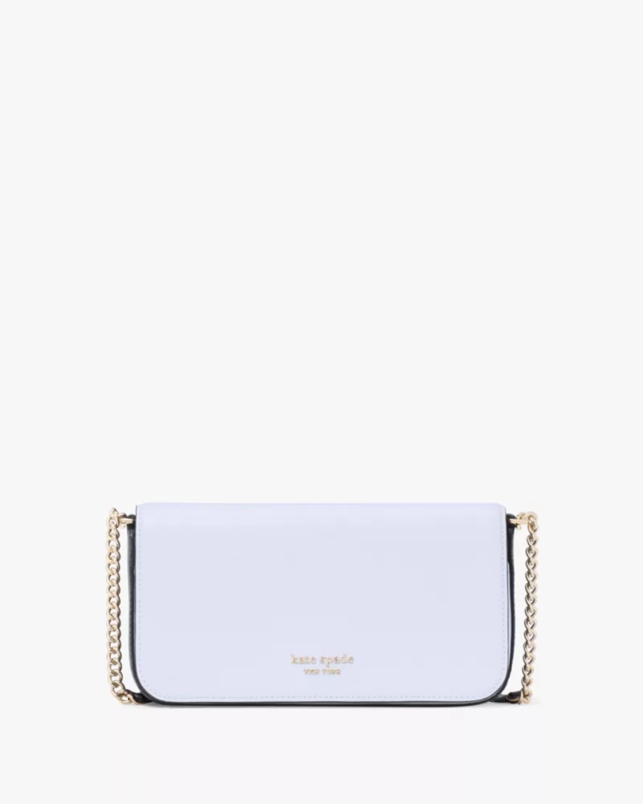 Kate Spade Devin Colorblocked Flap Chain Wallet Pale Sapphirine Multi - Preorder