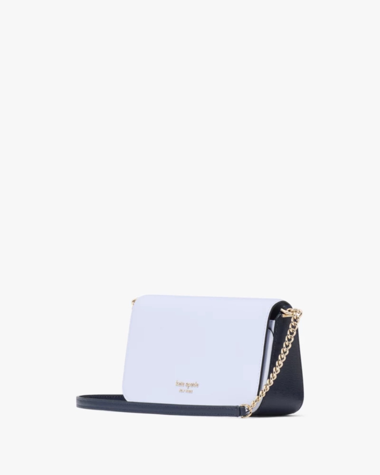 Kate Spade Devin Colorblocked Flap Chain Wallet Pale Sapphirine Multi - Preorder - Image 3