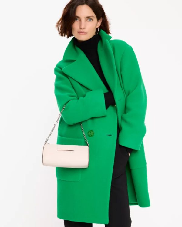 Kate Spade Label Pochette Parchment - Preorder