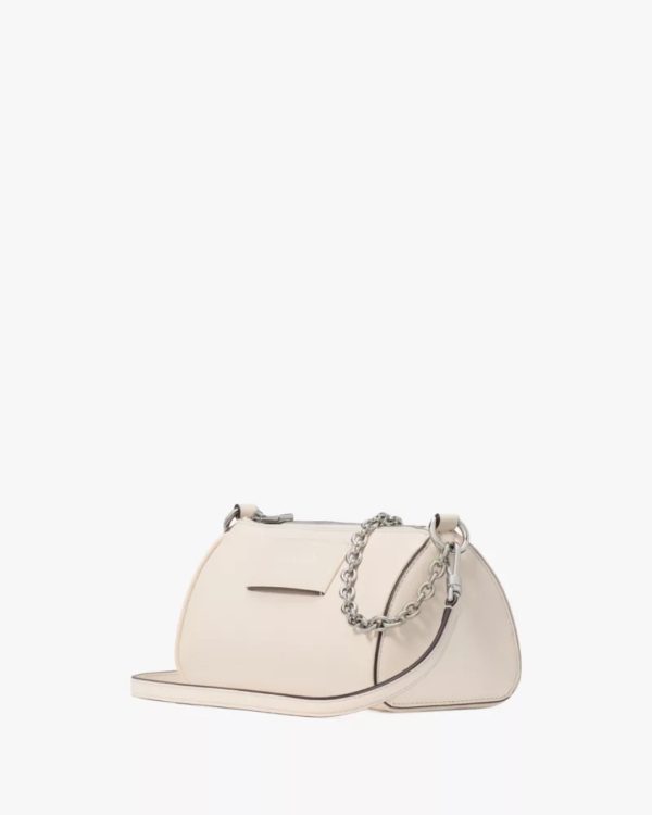 Kate Spade Label Pochette Parchment - Preorder