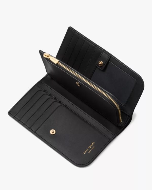 Kate Spade Devin Bifold Wallet Black - Preorder