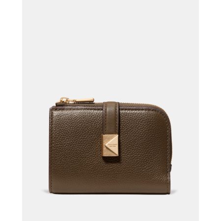 Kate Spade Deco Small Compact Wallet in Burnt Sage - Preorder