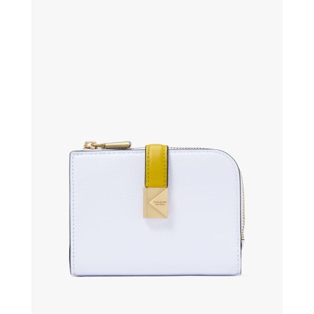 Kate Spade Deco Colorblocked Small Compact Wallet in Pale Sapphirine Multi - Preorder