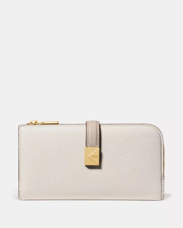 Kate Spade Deco Colorblocked Zip Slim Wallet - Preorder