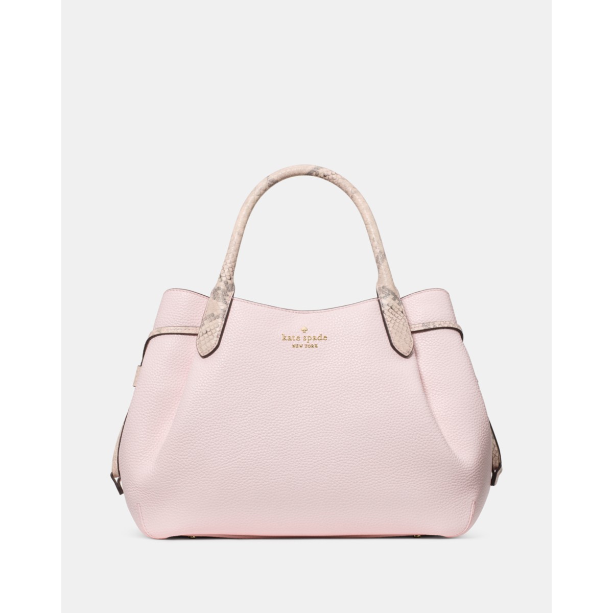 Kate Spade Dumpling Pebble and Snake Embossed Large Satchel Bag - Preorder