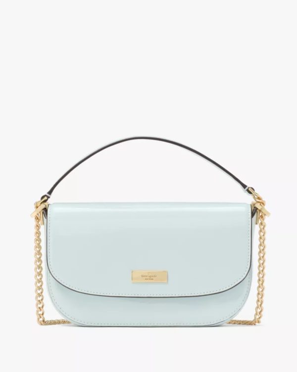 Kate Spade Krista Patent Chain Crossbody Hazy Morning - Preorder