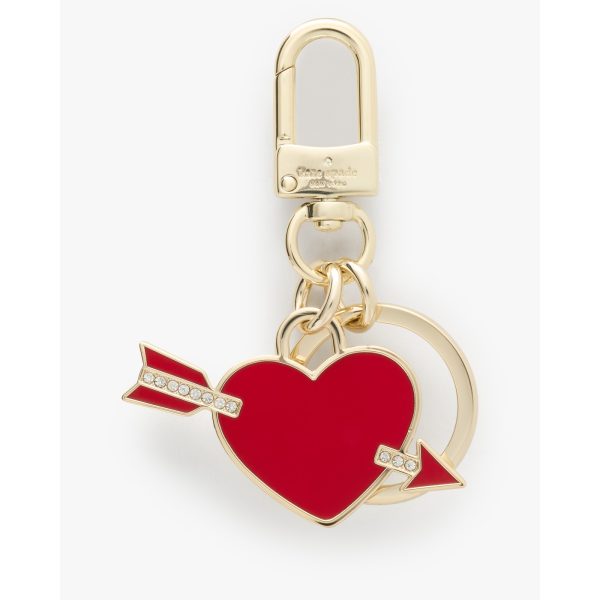 Kate Spade Love Shack Bag Charm in Parchment Multi - Preorder