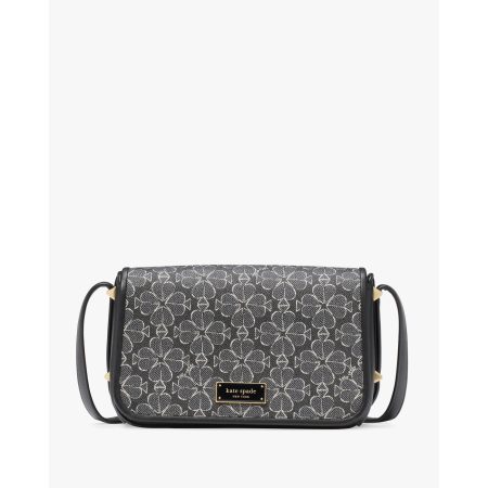Kate Spade Liv Spade Flower Crossbody Bag in Black Multi - Preorder