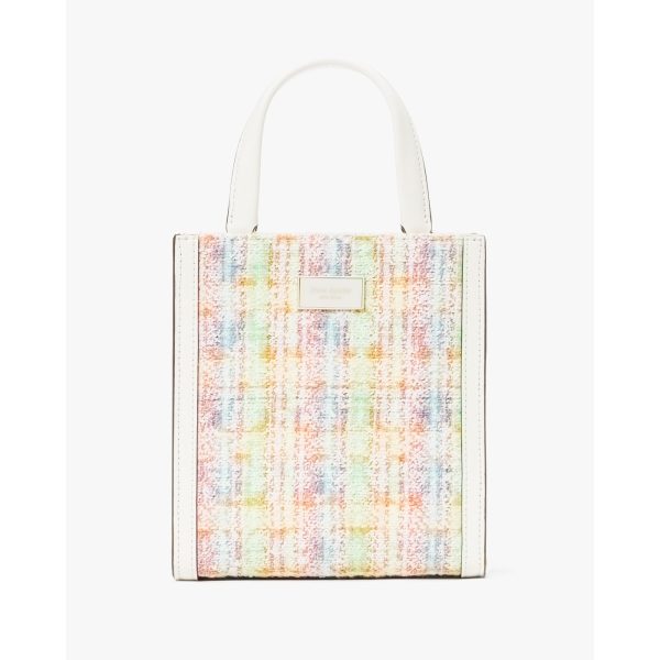 Kate Spade Manhattan Tweed Mini Tote in Multi - Preorder