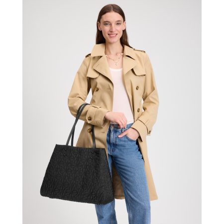 Kate Spade Tilly Quilted Large Tote Bag in Black - Preorder