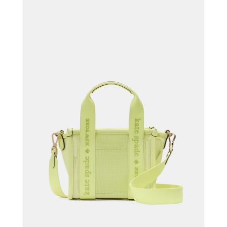 Kate Spade Kip Mesh Mini Tote in Melon Rind - Preorder