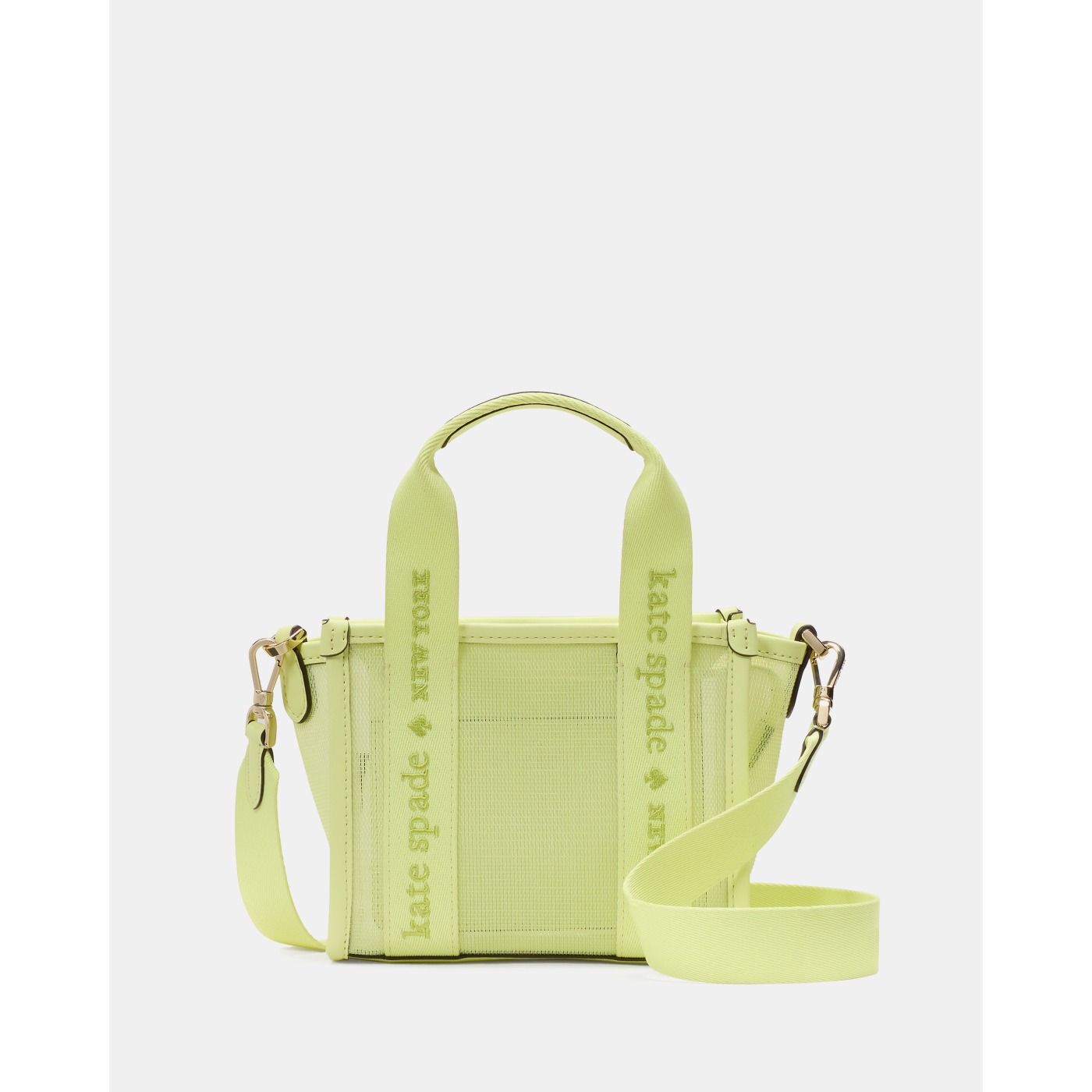Kate Spade Kip Mesh Mini Tote in Melon Rind - Preorder