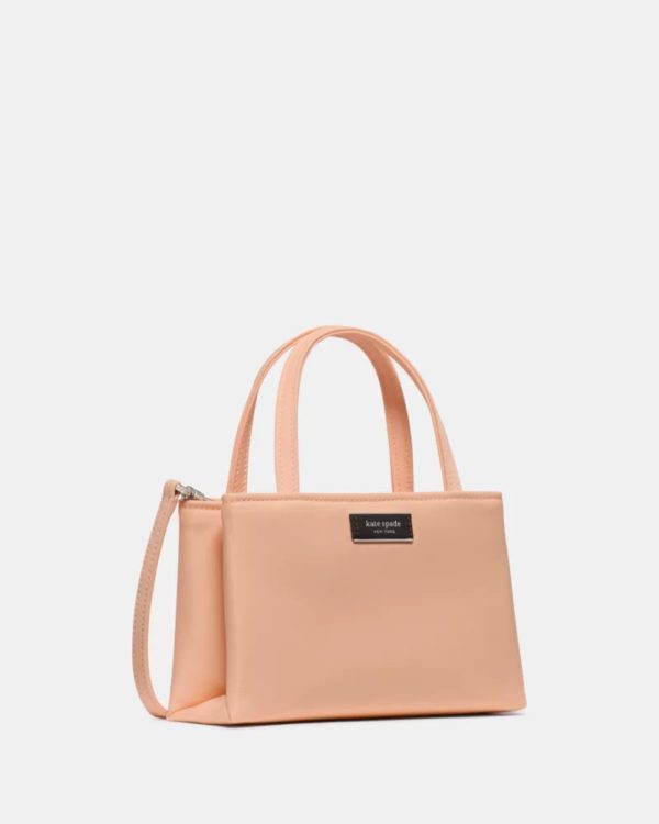 Kate Spade Sam Icon Ksnyl Mini Tote Bag Light Cantaloupe - Preorder
