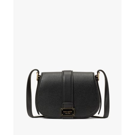 Kate Spade Nouveau Mini Saddle Bag in Black - Preorder