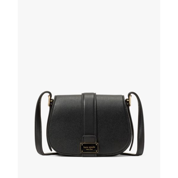 Kate Spade Nouveau Mini Saddle Bag in Black - Preorder