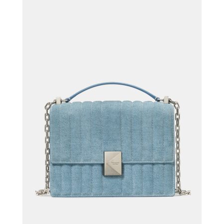 Kate Spade Deco Quilted Chain Shoulder Bag in Blue Multi - Preorder