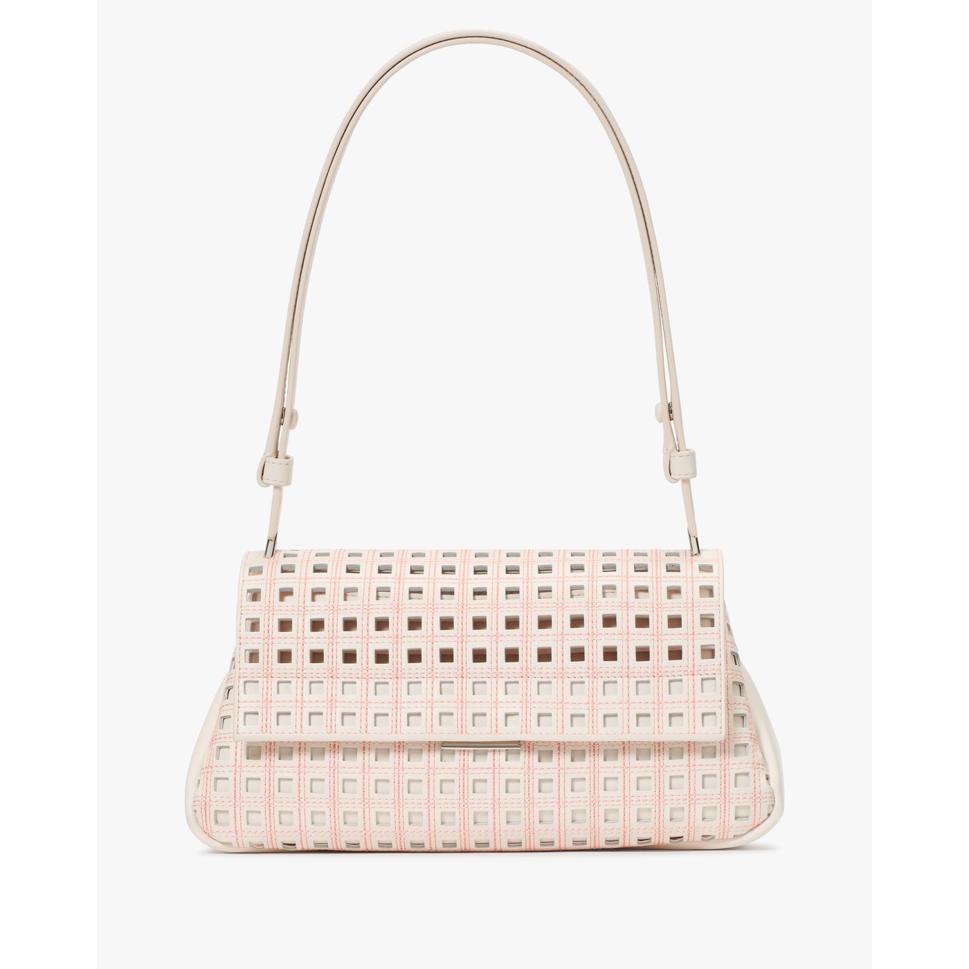 Kate Spade Grace Perforated Convertible Shoulder Bag in Cream Multi - Preorder