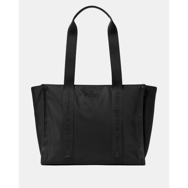Kate Spade Kip Nylon Large Tote in Black (KL934BLK) - Preorder