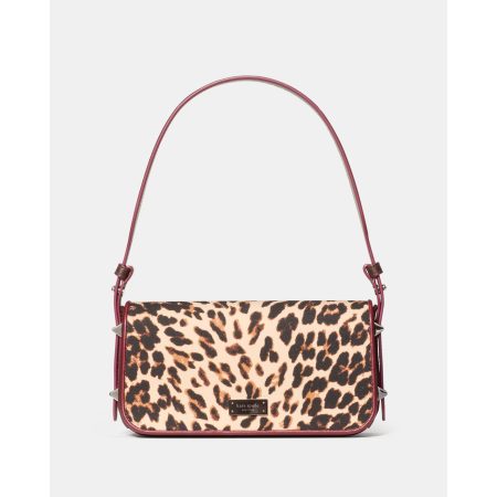 Kate Spade Liv Downtown Shoulder Bag in Leopard Multi - Preorder
