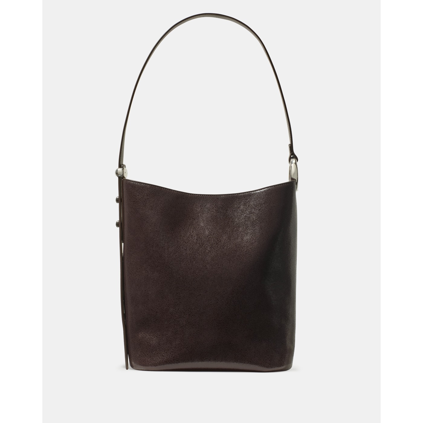 Kate Spade Halo Glazed Leather Bucket Bag in Hot Fudge - Preorder