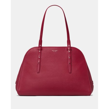 Kate Spade Maise Carryall Bag in Red Jam - Preorder
