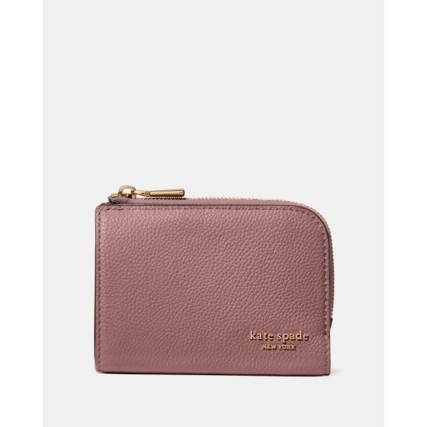 Kate Spade Devin Small Compact Wallet in Dusk Rose - Preorder