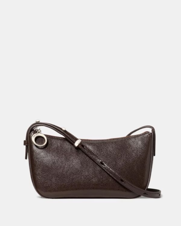 Kate Spade Halo Glazed Crossbody Hot Fudge - Preorder